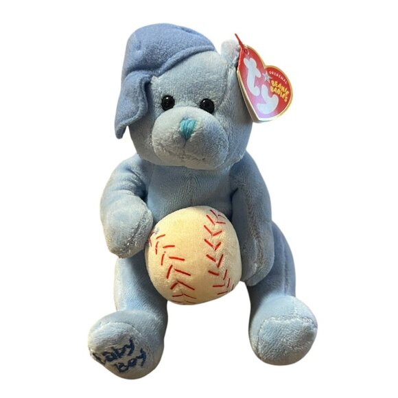 TY‎ Beanie Baby - Baby Boy - Bear - Write your own DOB - Picture 1 of 16